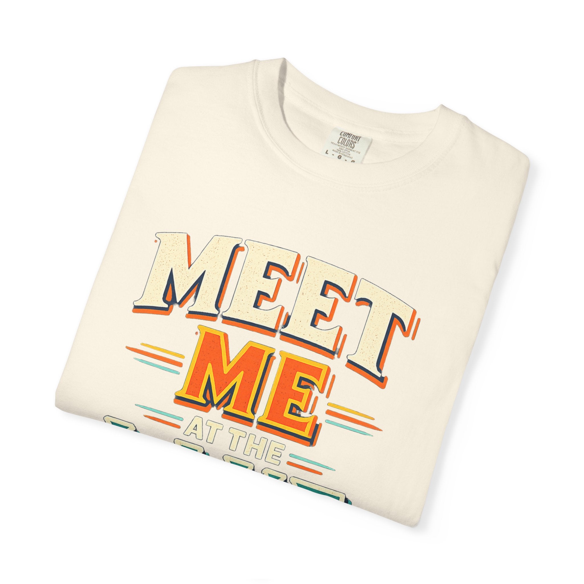 Meet Me at the Lake T-Shirt — Vintage Sunset Lake Graphic Tee