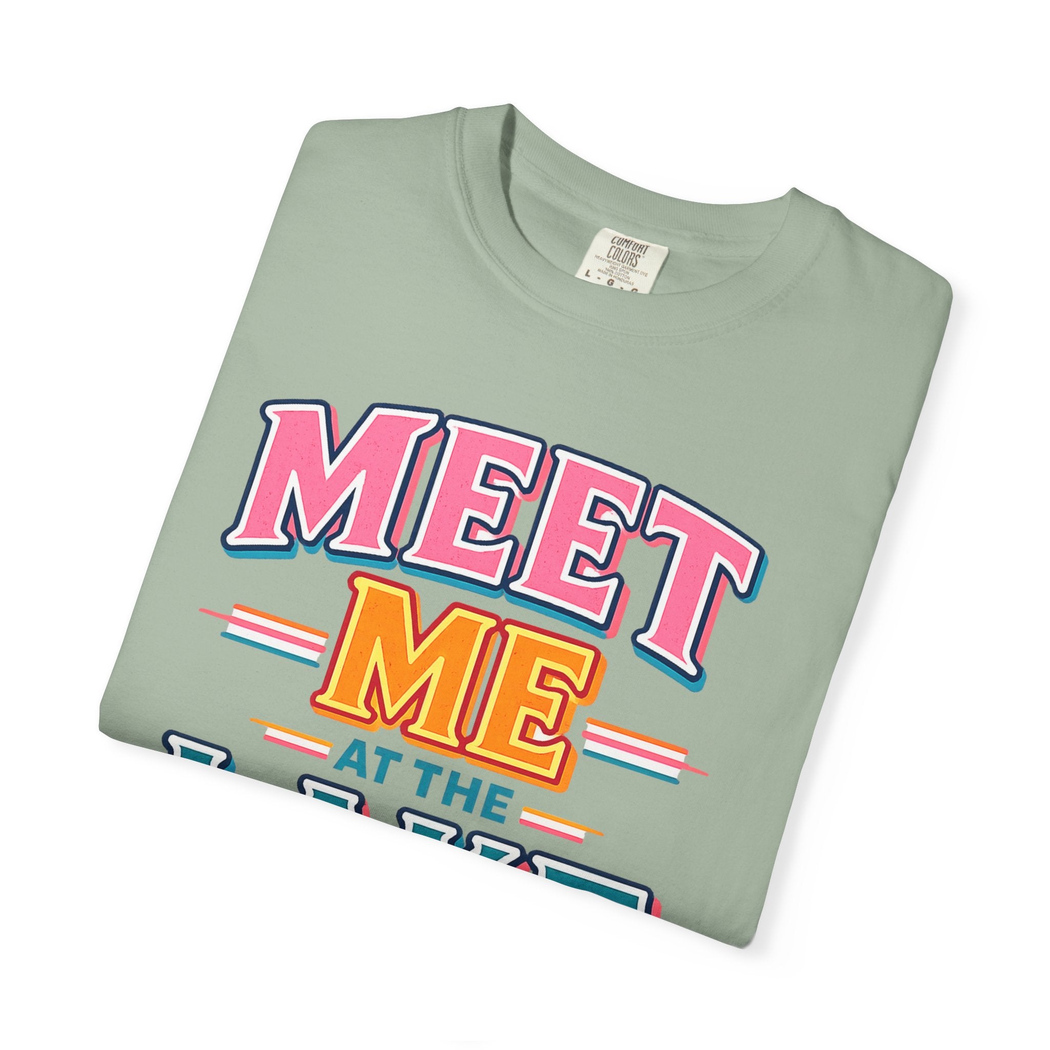 Meet Me at the Lake T-Shirt — Vintage Lakeside Sunset Graphic Tee