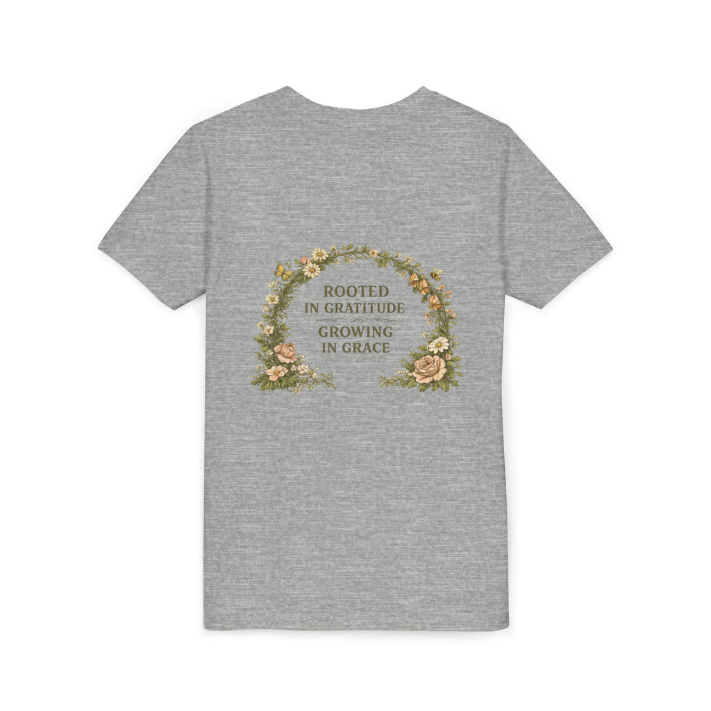 "Gardening Is My Therapy" Floral Kids Shirt