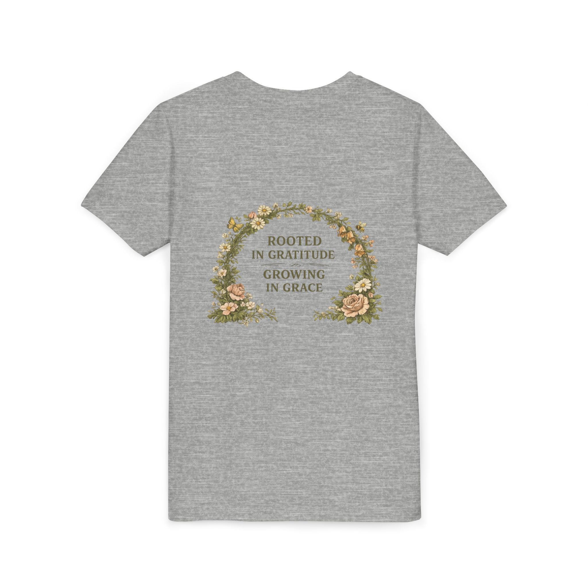 "Gardening Is My Therapy" Floral Kids Shirt