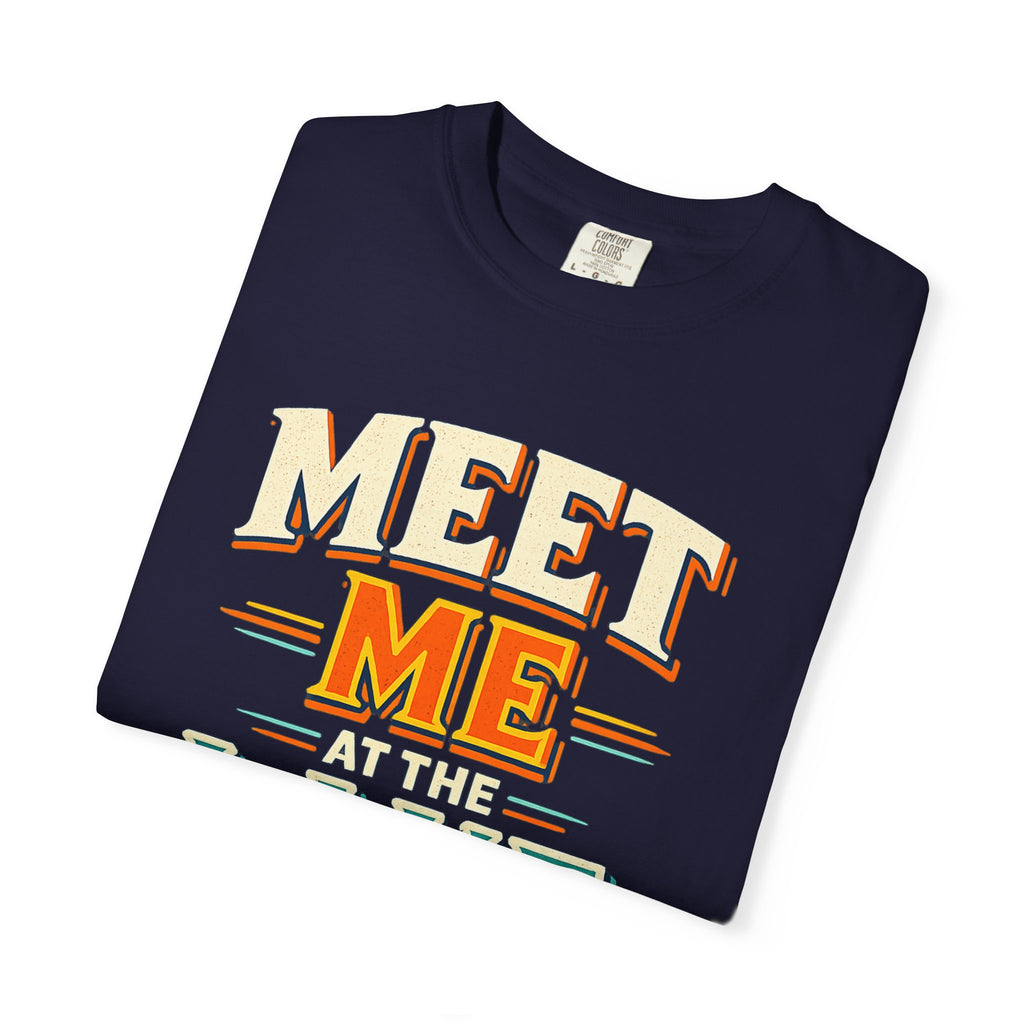 Meet Me at the Lake T-Shirt — Vintage Sunset Lake Graphic Tee