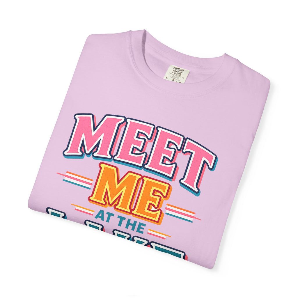 Meet Me at the Lake T-Shirt — Vintage Lakeside Sunset Graphic Tee
