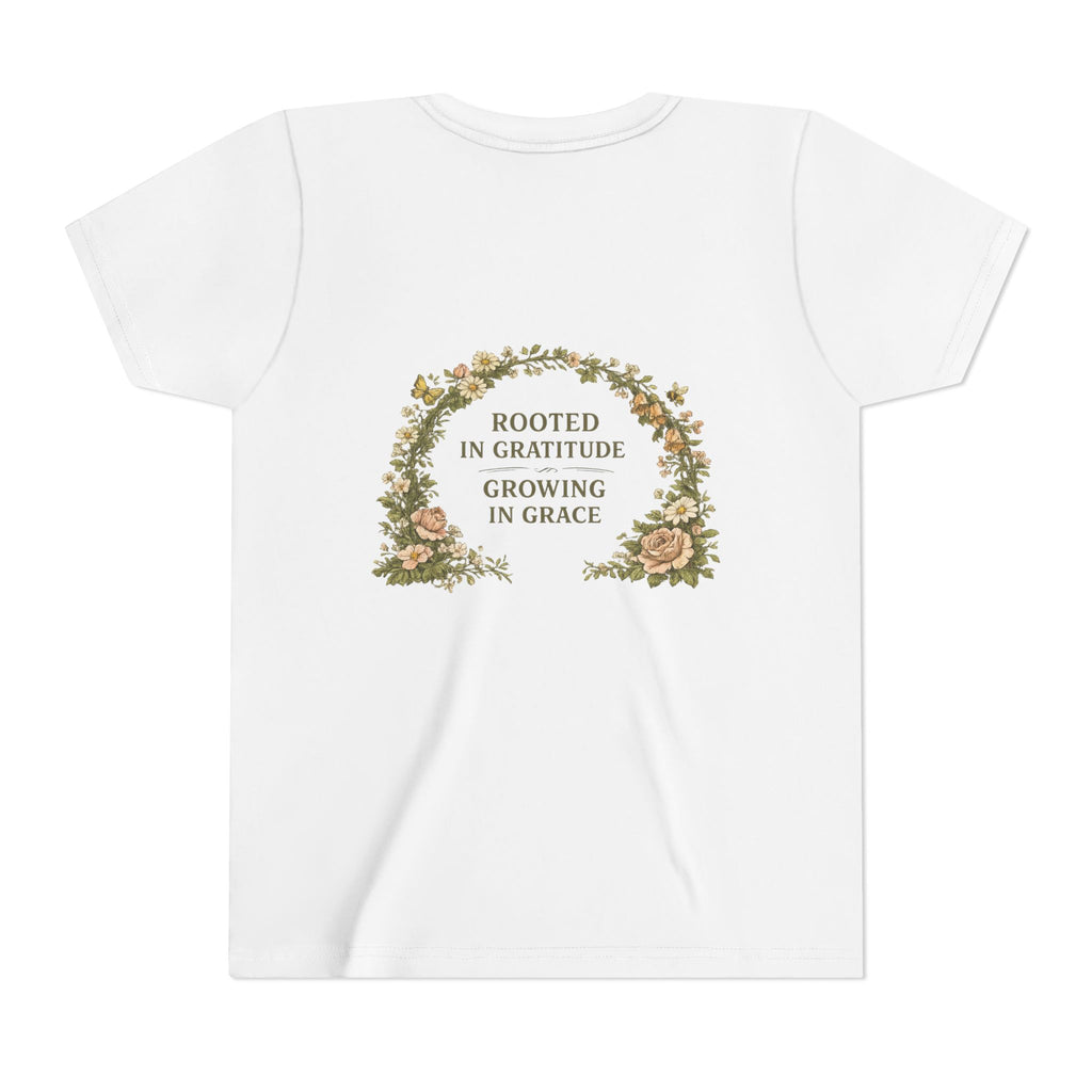 "Gardening Is My Therapy" Floral Kids Shirt