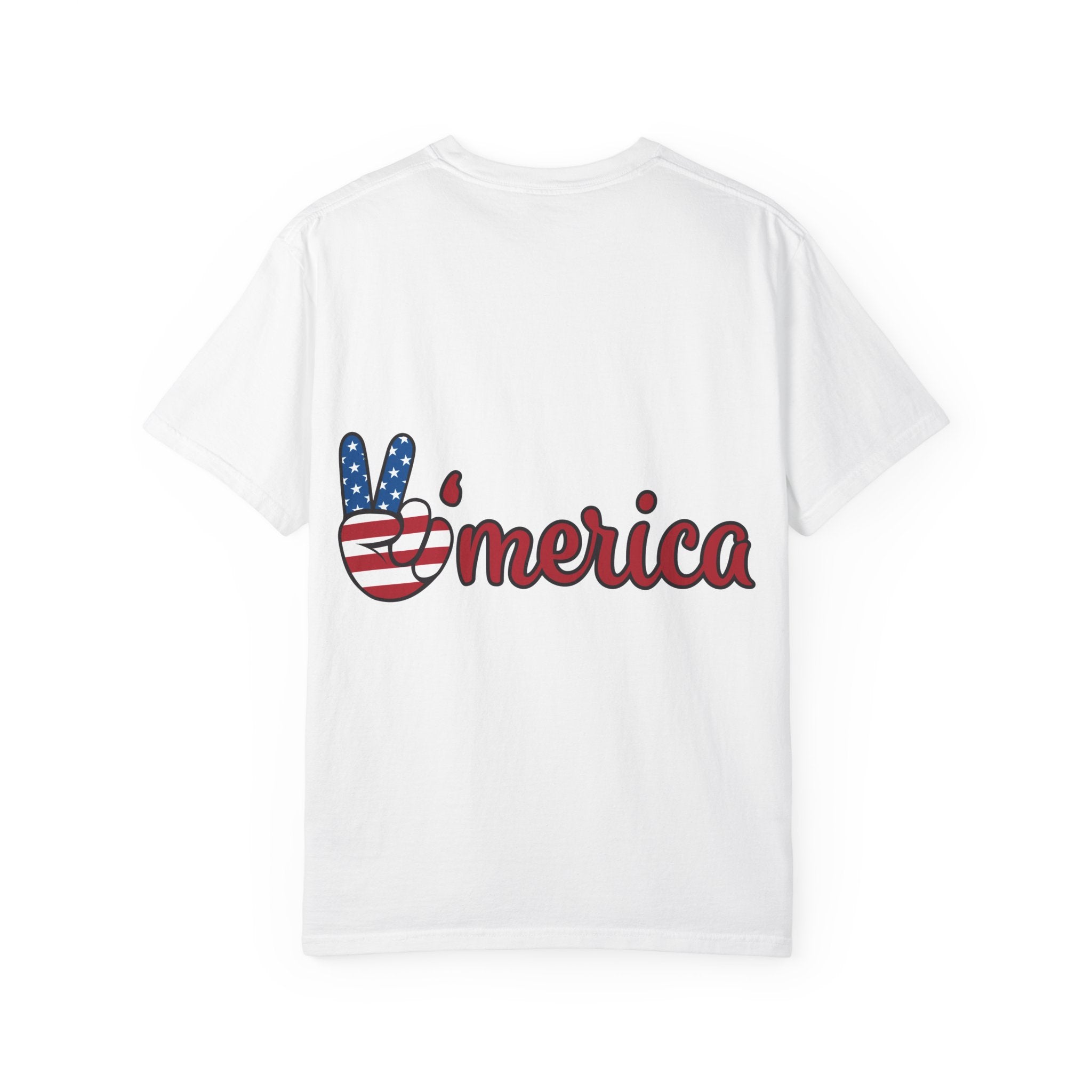 Patriotic 'LOVE' & '’Merica' Graphic T-Shirt – Fourth of July USA Tee