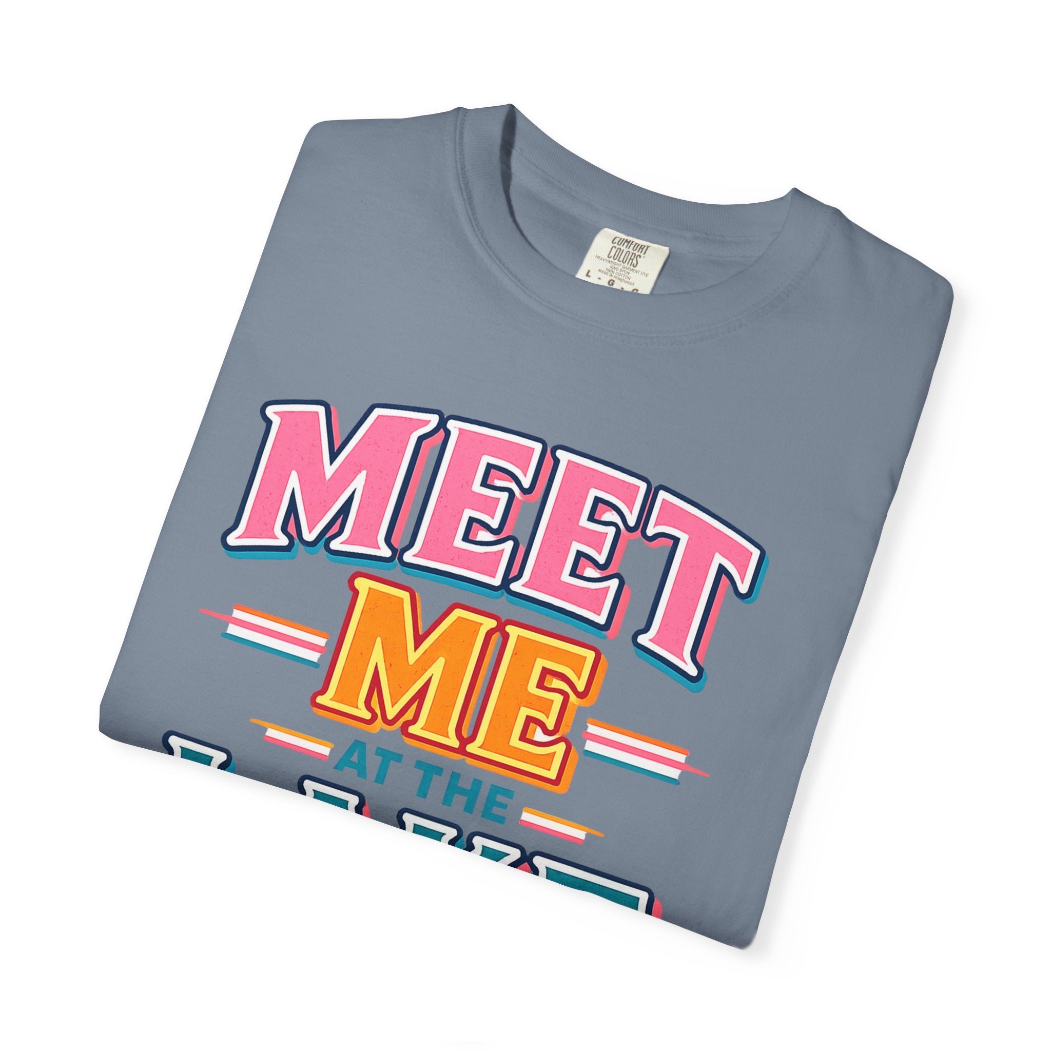 Meet Me at the Lake T-Shirt — Vintage Lakeside Sunset Graphic Tee