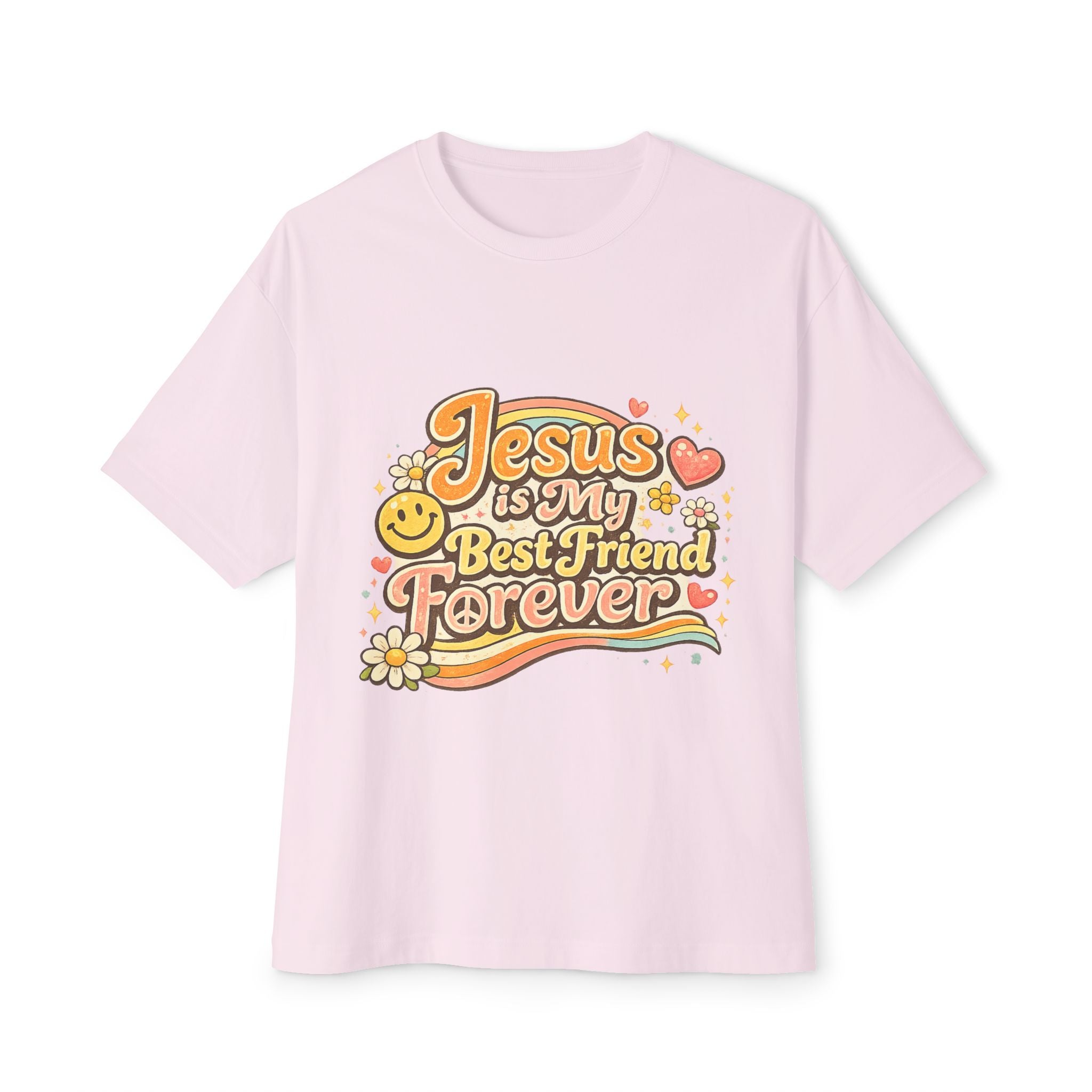 Jesus Is My Best Friend Forever Tee — Retro Christian Graphic T-Shirt