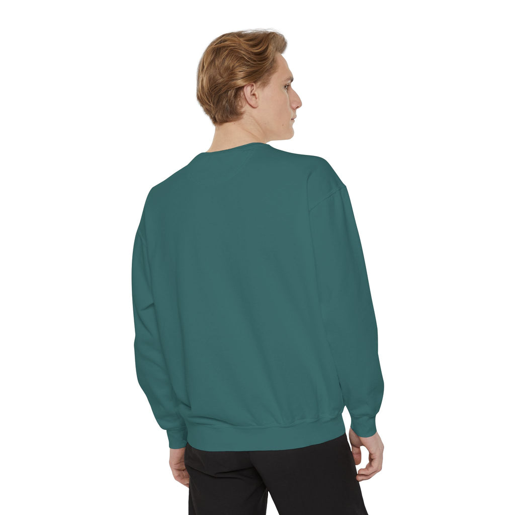 Meet Me at the Lake Sweatshirt — Cozy Retro Sunset Lake Crewneck