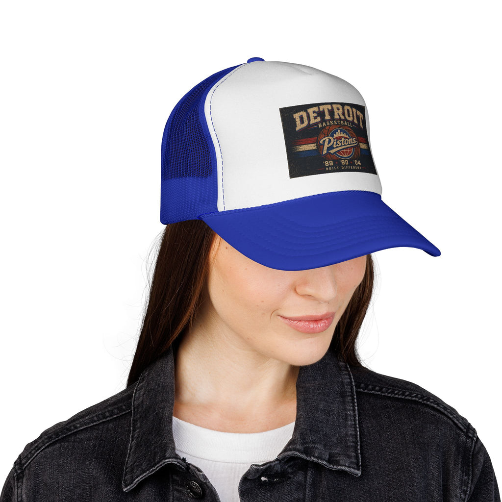 Detroit Pistons Vintage Trucker Cap