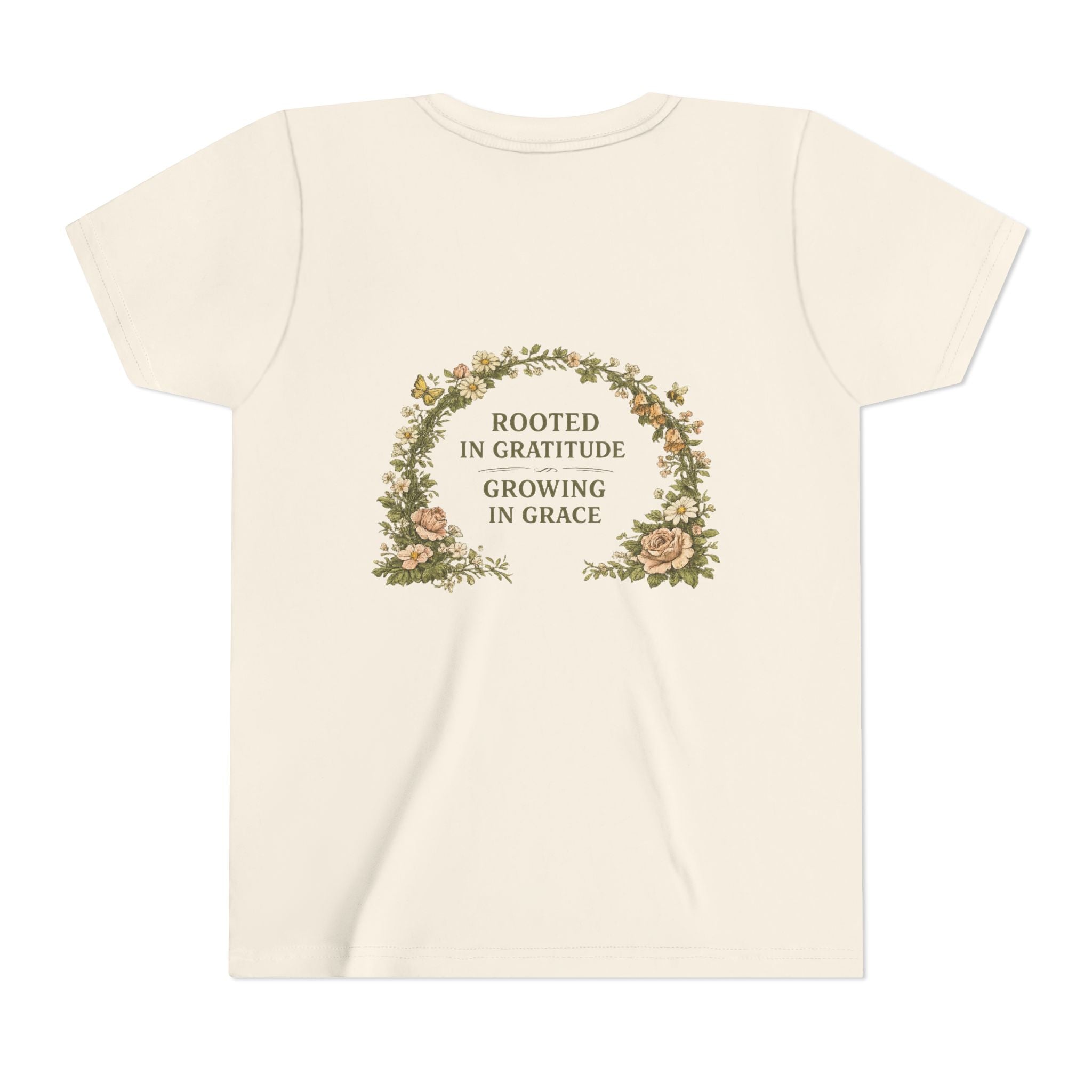 "Gardening Is My Therapy" Floral Kids Shirt