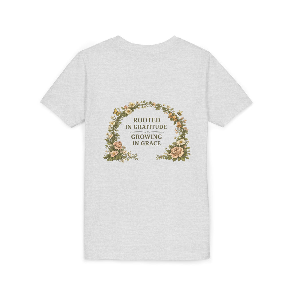 "Gardening Is My Therapy" Floral Kids Shirt