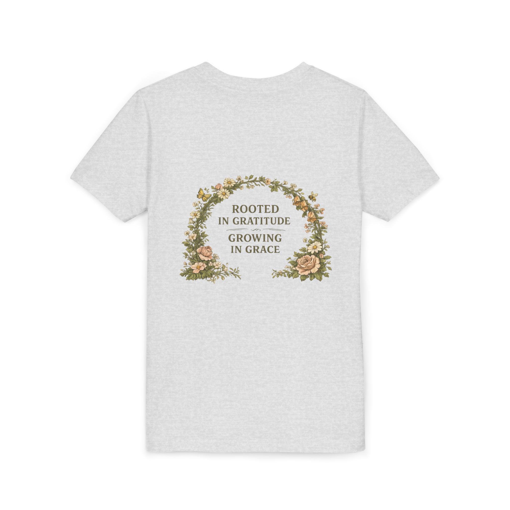"Gardening Is My Therapy" Floral Kids Shirt