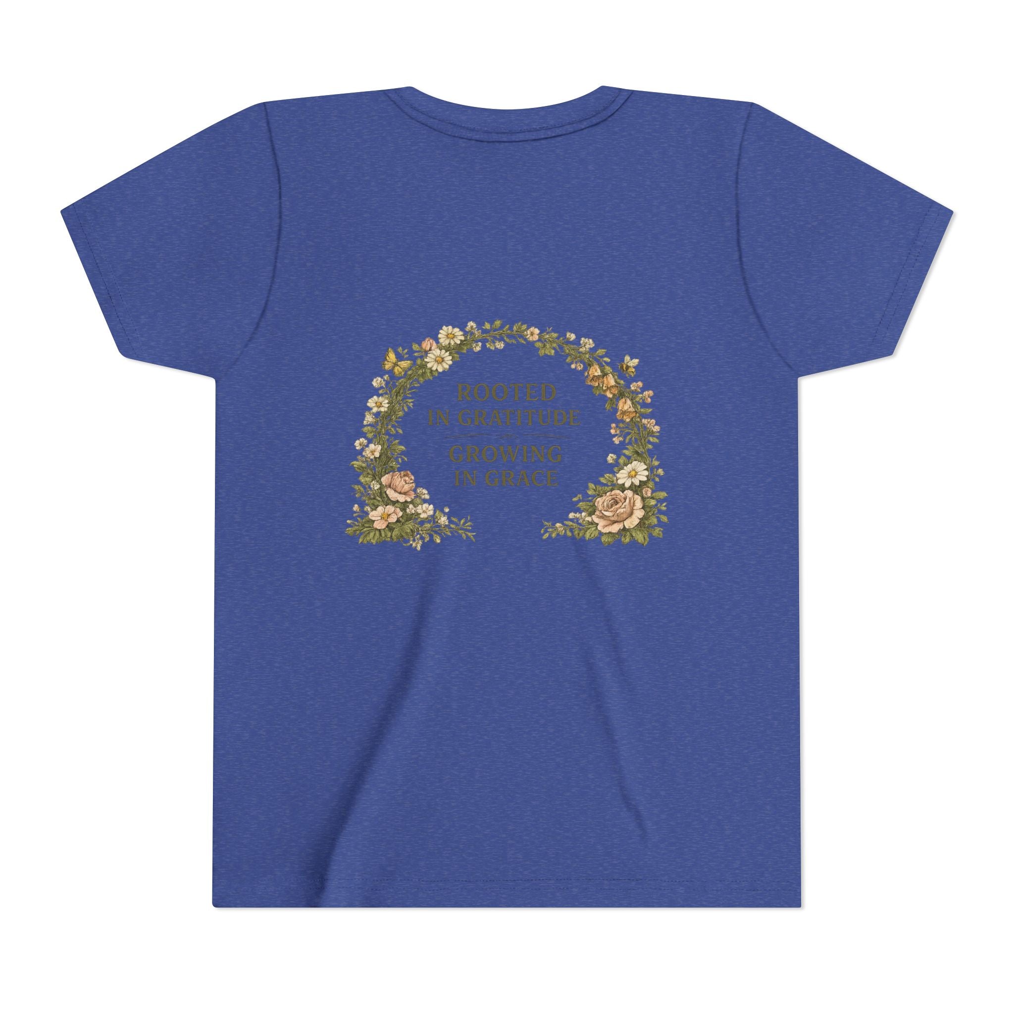 "Gardening Is My Therapy" Floral Kids Shirt