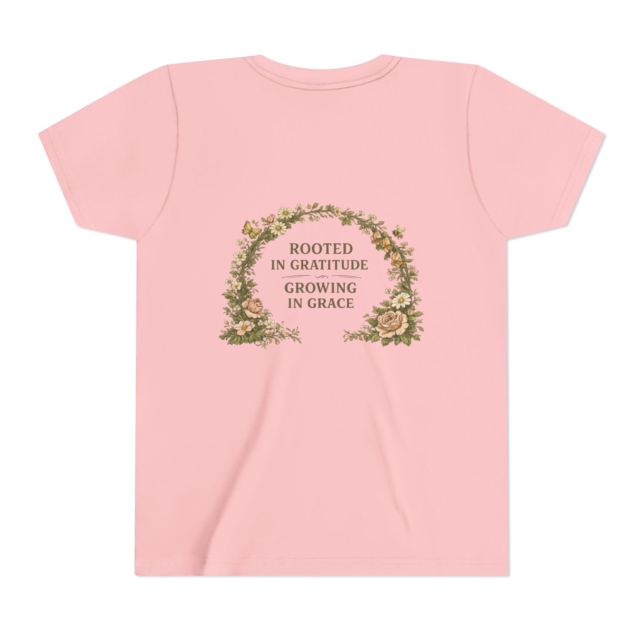 "Gardening Is My Therapy" Floral Kids Shirt