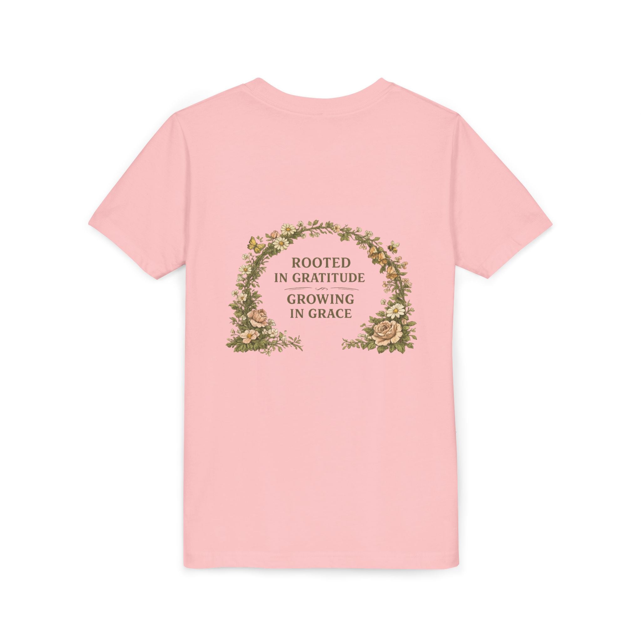 "Gardening Is My Therapy" Floral Kids Shirt