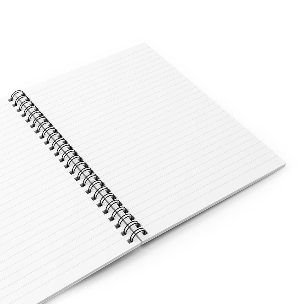 Mushroom Pattern Spiral Notebook — Ruled Journal for Nature Lovers