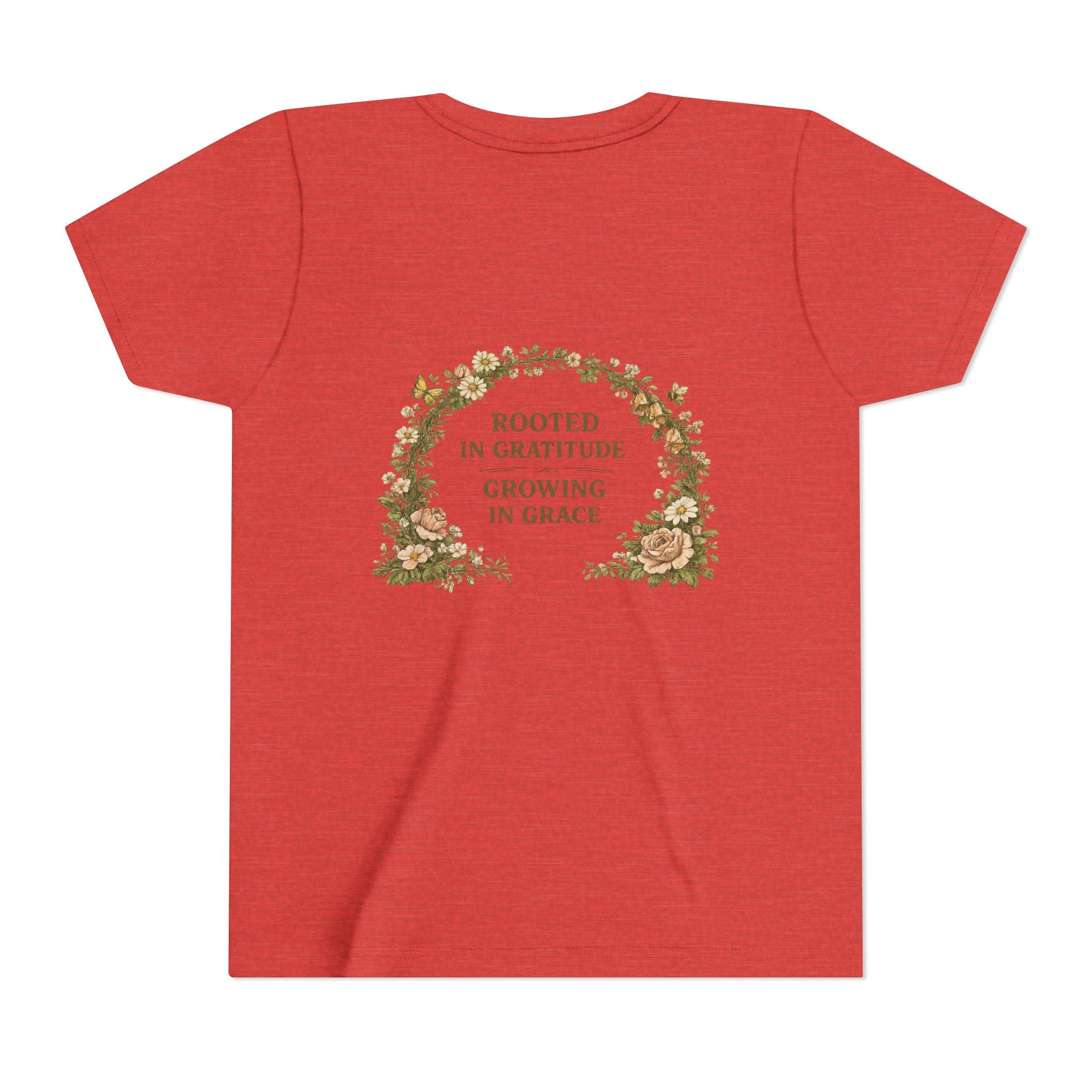 "Gardening Is My Therapy" Floral Kids Shirt