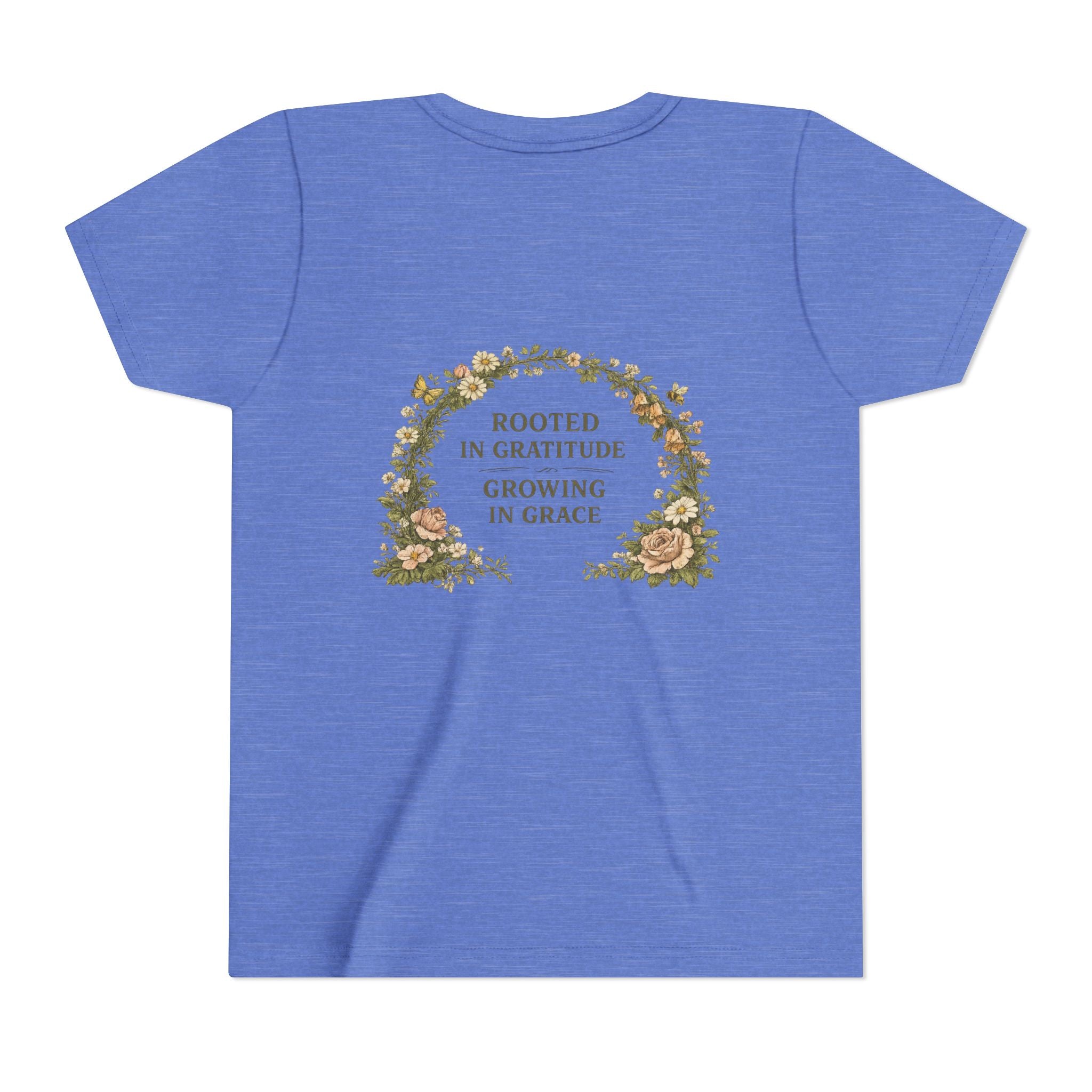 "Gardening Is My Therapy" Floral Kids Shirt