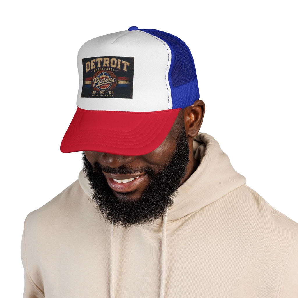 Detroit Pistons Vintage Trucker Cap