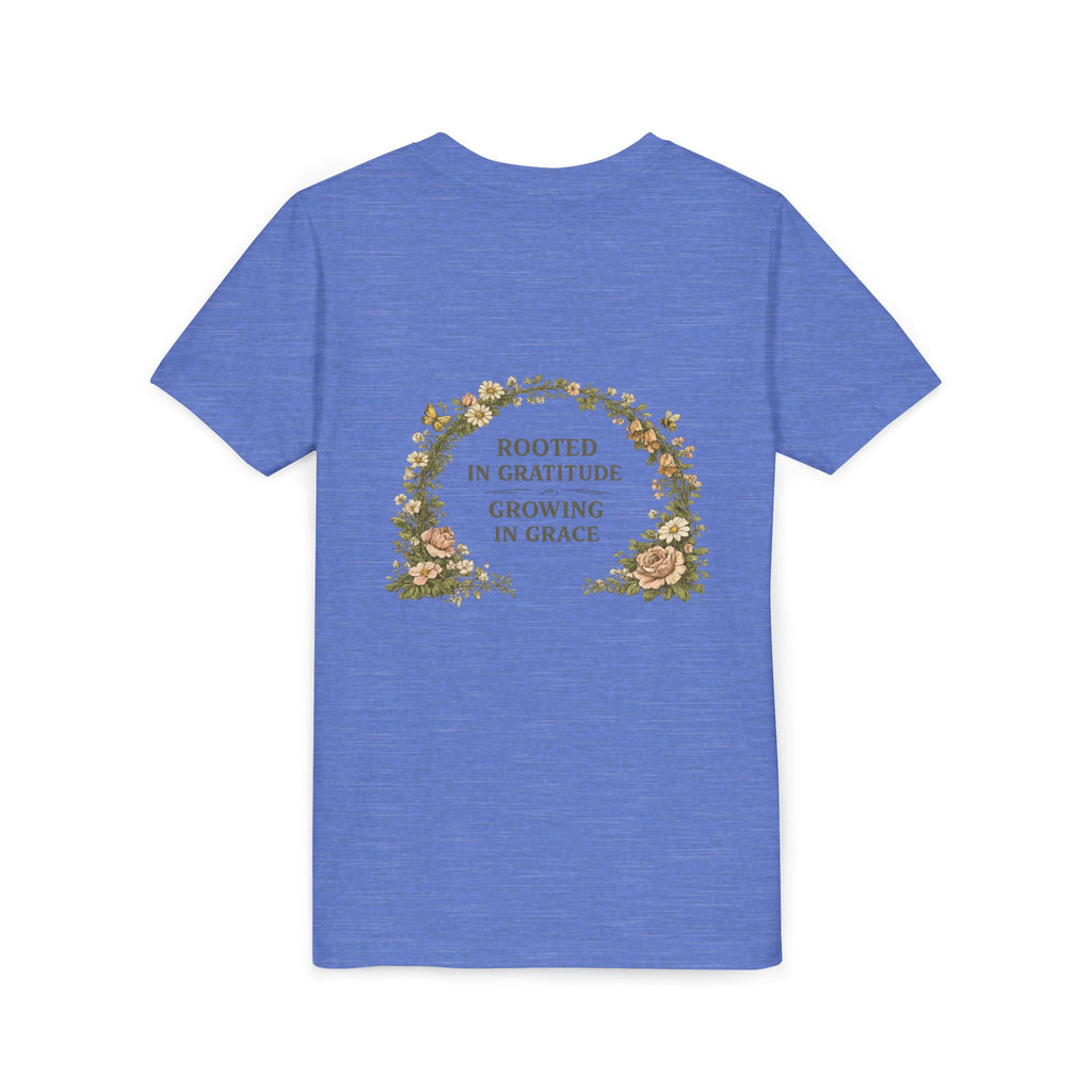 "Gardening Is My Therapy" Floral Kids Shirt