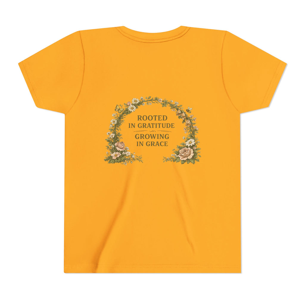 "Gardening Is My Therapy" Floral Kids Shirt