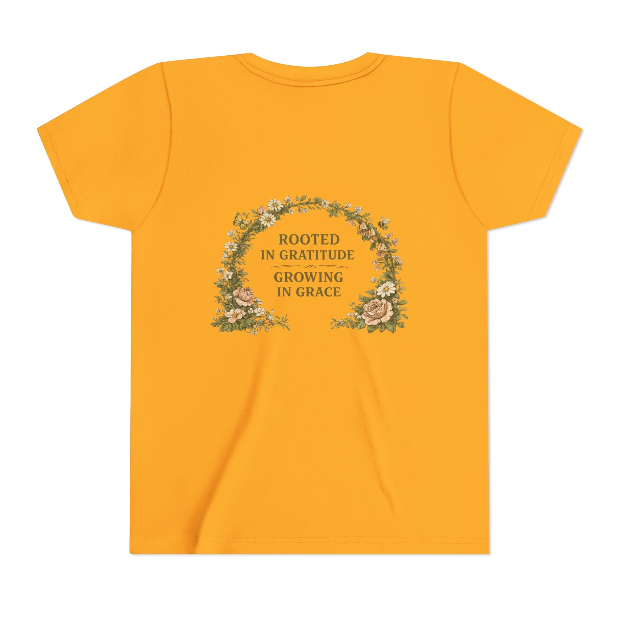 "Gardening Is My Therapy" Floral Kids Shirt