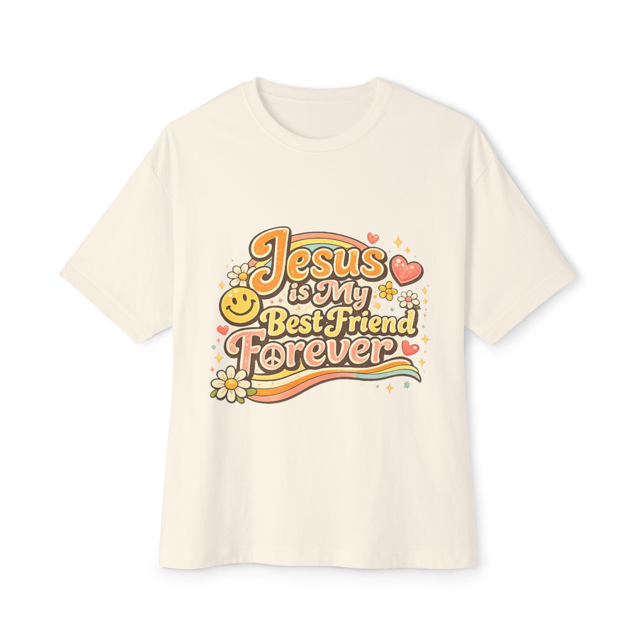 Jesus Is My Best Friend Forever Tee — Retro Christian Graphic T-Shirt