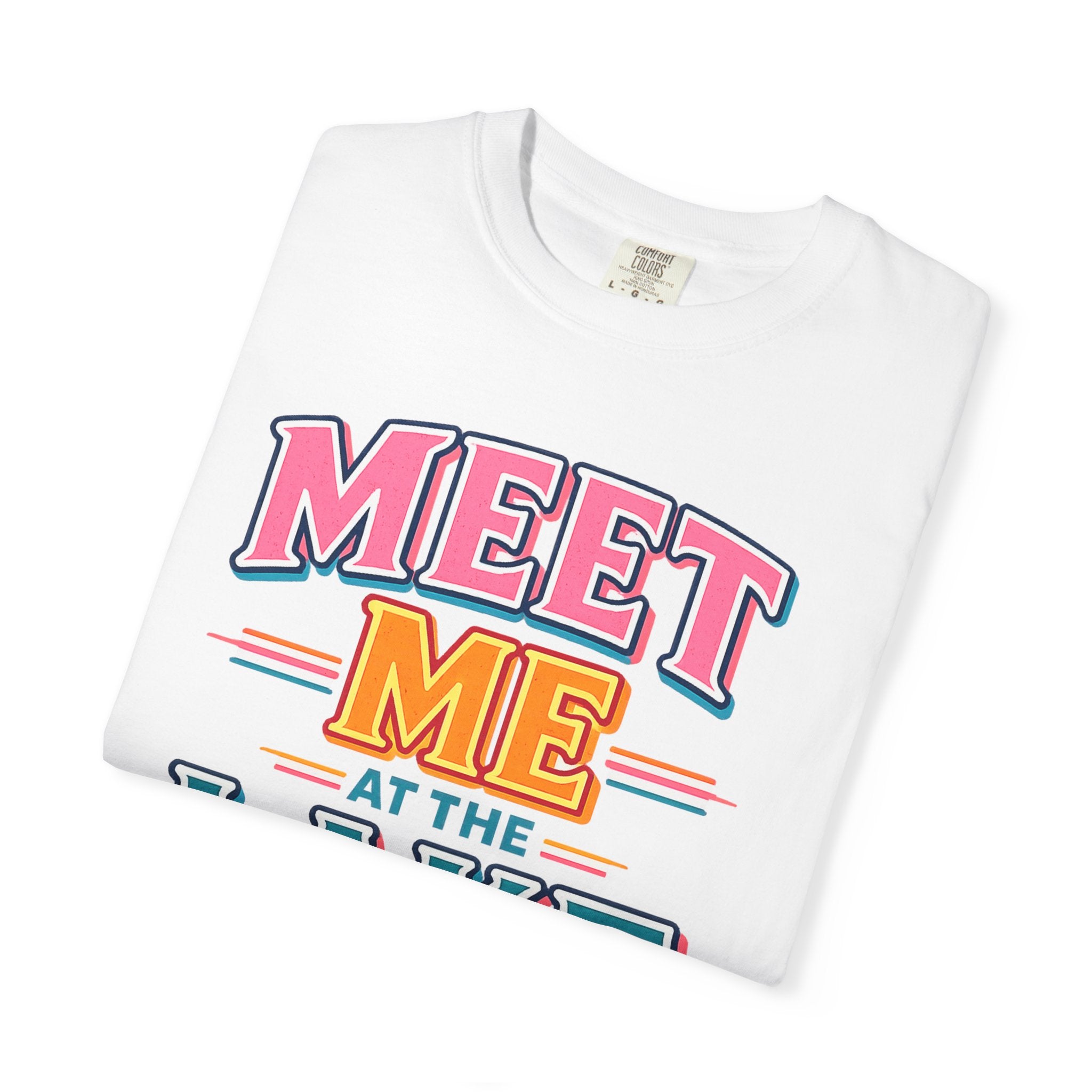 Meet Me at the Lake T-Shirt — Vintage Lakeside Sunset Graphic Tee