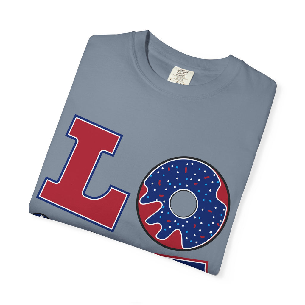 Patriotic 'LOVE' & '’Merica' Graphic T-Shirt – Fourth of July USA Tee