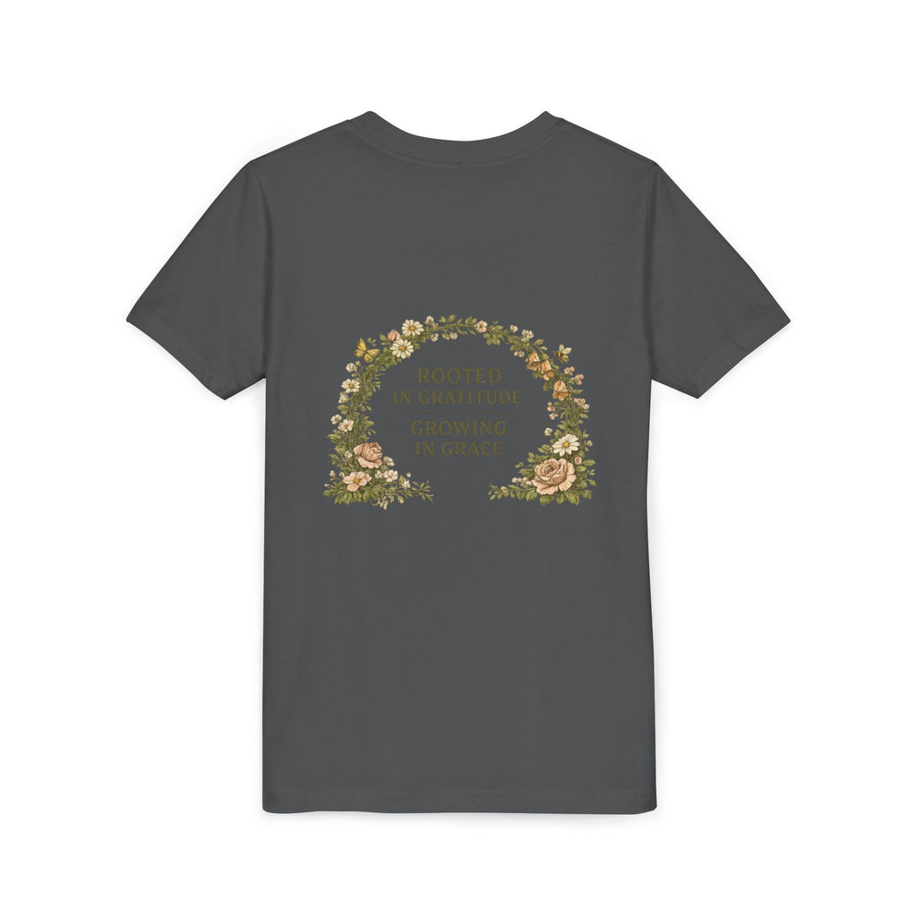 "Gardening Is My Therapy" Floral Kids Shirt