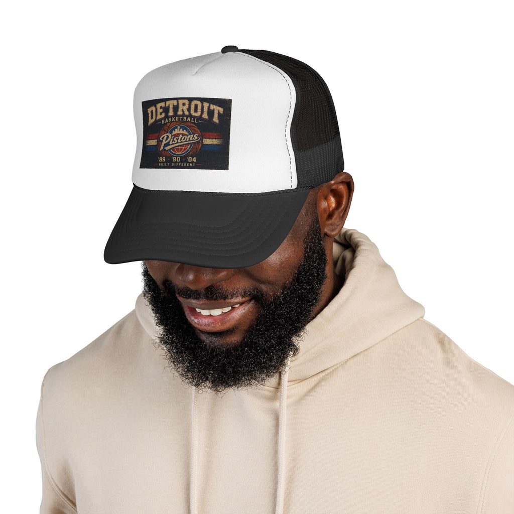 Detroit Pistons Vintage Trucker Cap