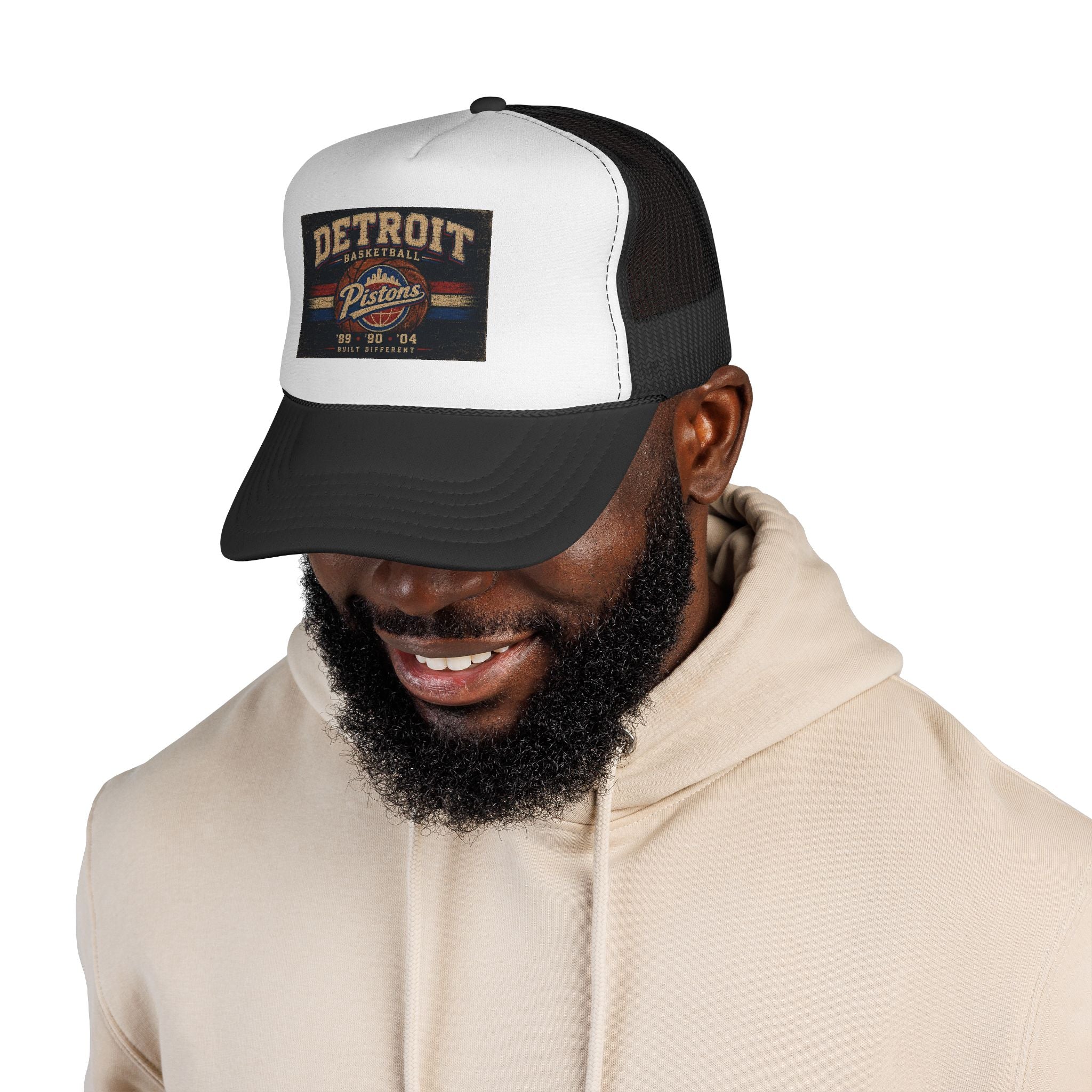 Detroit Pistons Vintage Trucker Cap