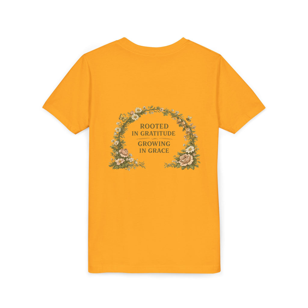 "Gardening Is My Therapy" Floral Kids Shirt