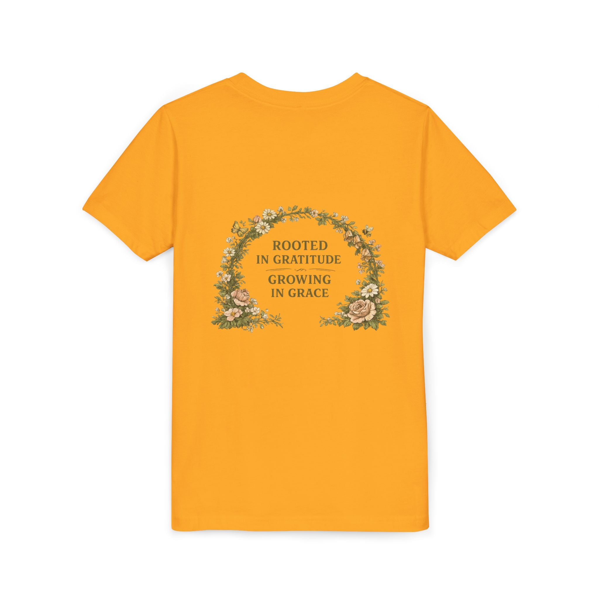 "Gardening Is My Therapy" Floral Kids Shirt