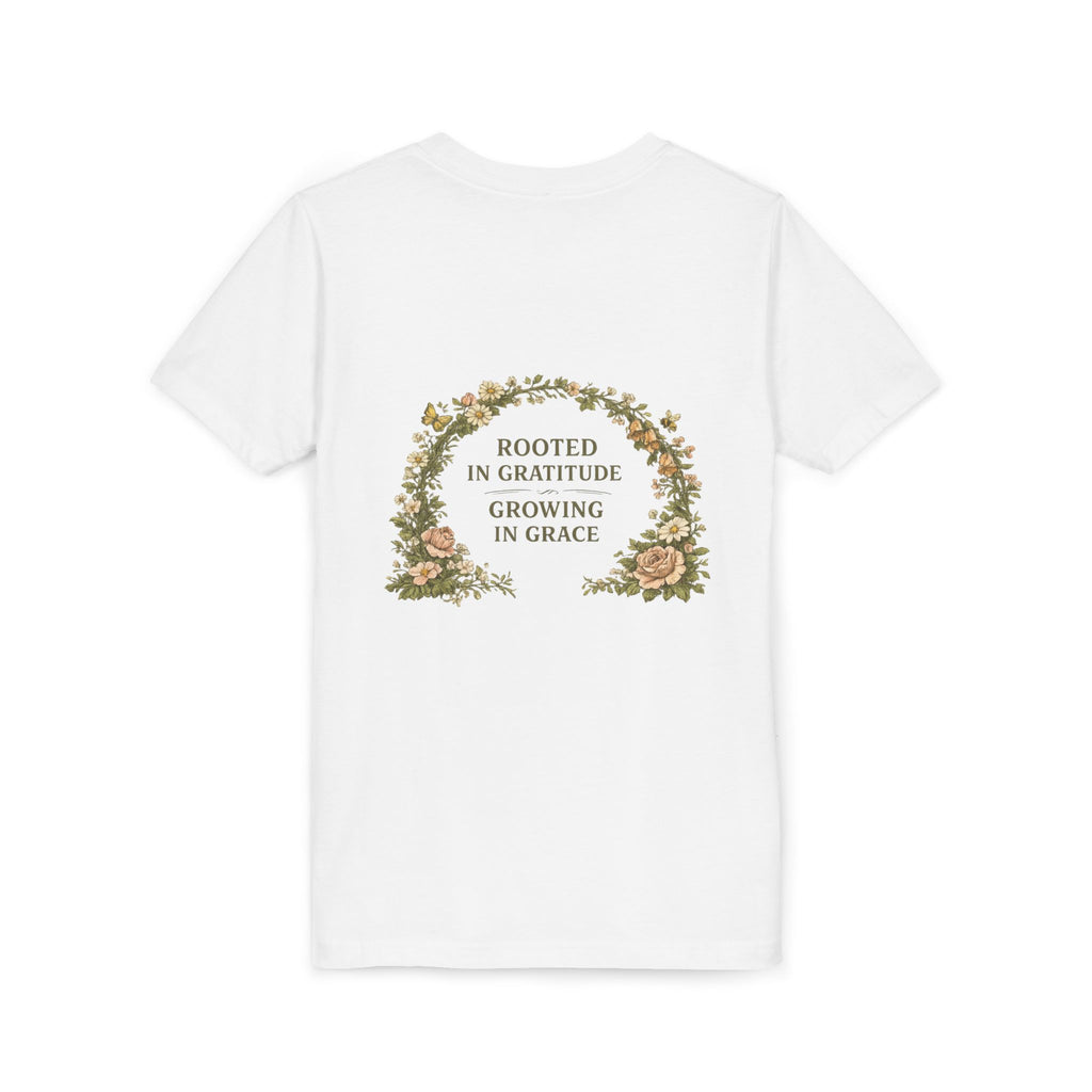 "Gardening Is My Therapy" Floral Kids Shirt