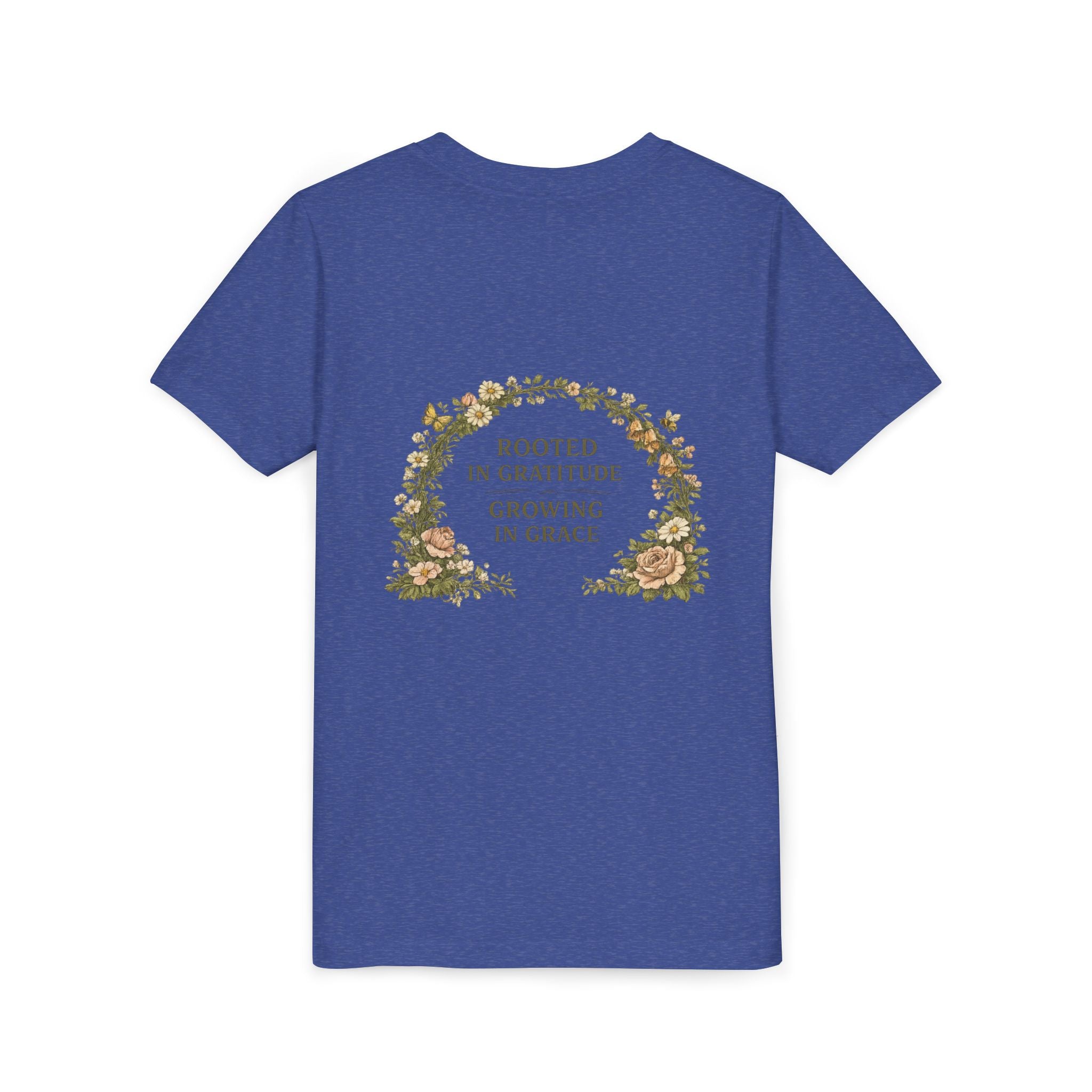 "Gardening Is My Therapy" Floral Kids Shirt