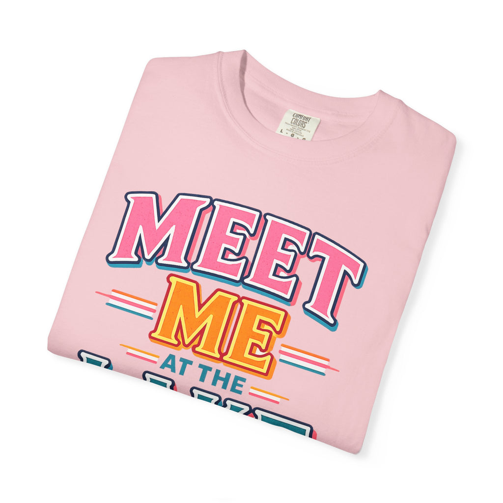 Meet Me at the Lake T-Shirt — Vintage Lakeside Sunset Graphic Tee
