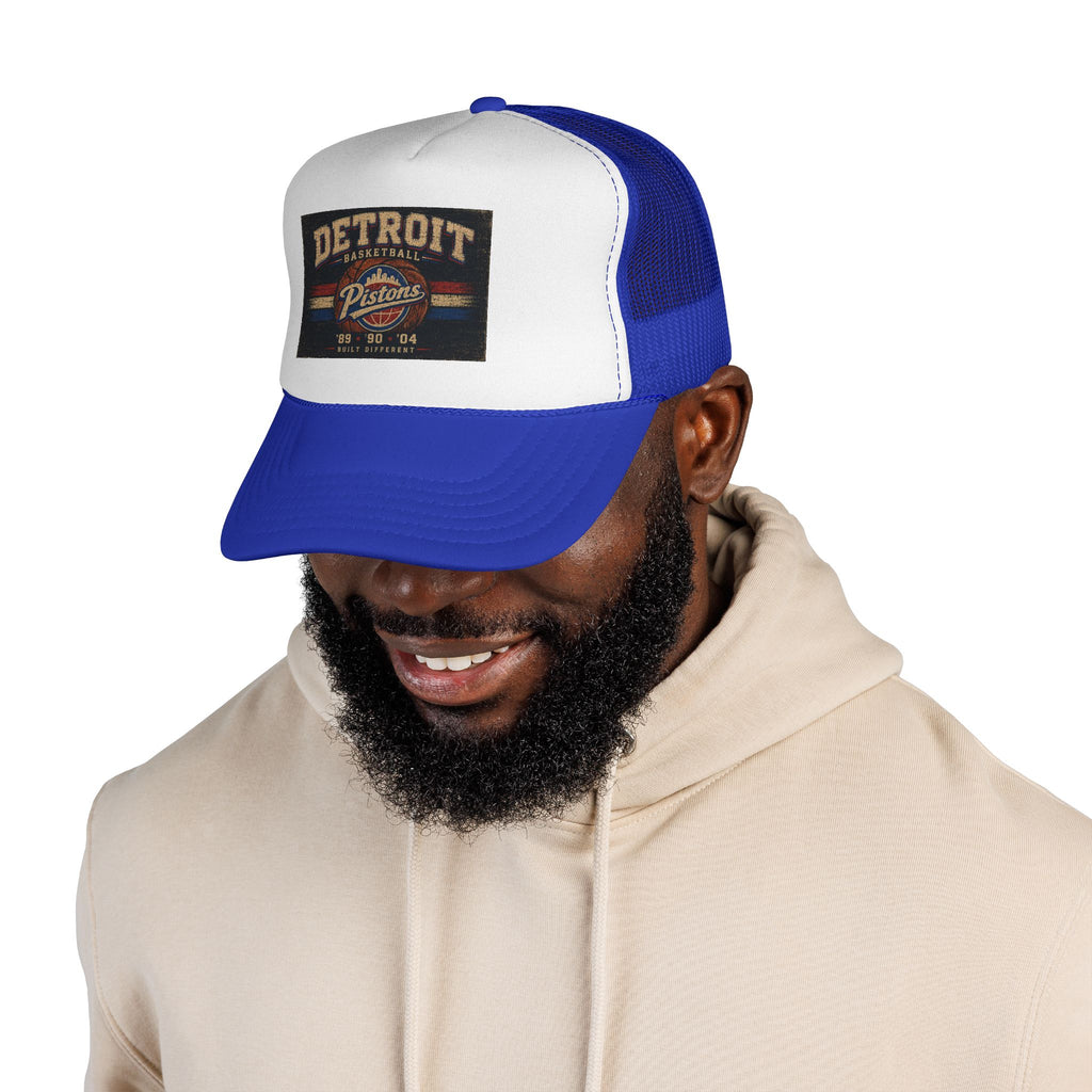 Detroit Pistons Vintage Trucker Cap