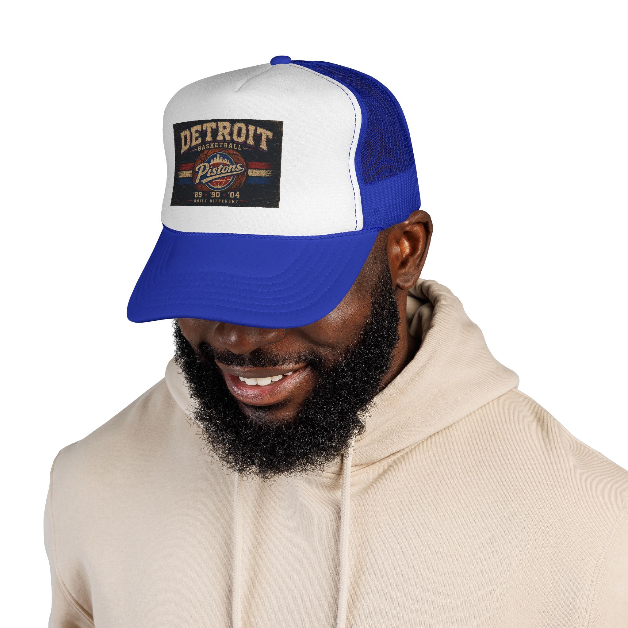 Detroit Pistons Vintage Trucker Cap