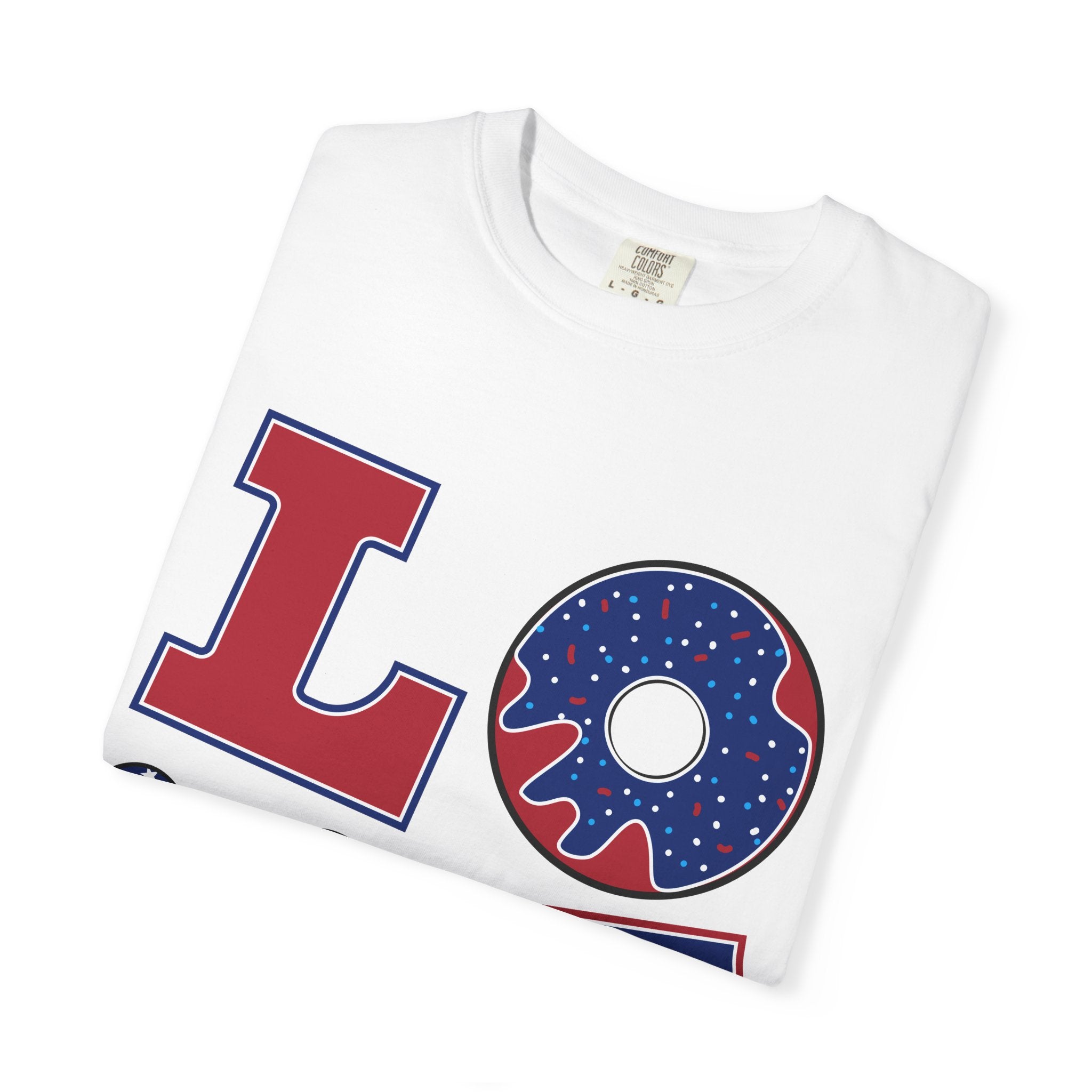Patriotic 'LOVE' & '’Merica' Graphic T-Shirt – Fourth of July USA Tee