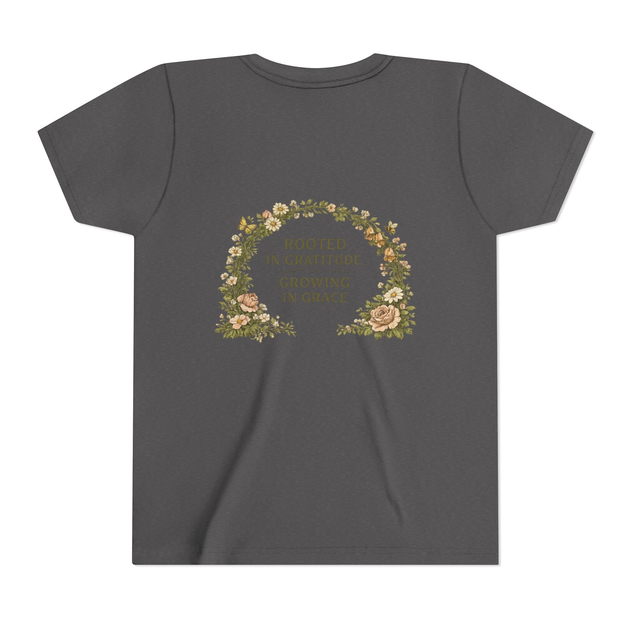 "Gardening Is My Therapy" Floral Kids Shirt