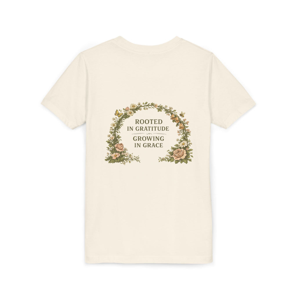 "Gardening Is My Therapy" Floral Kids Shirt