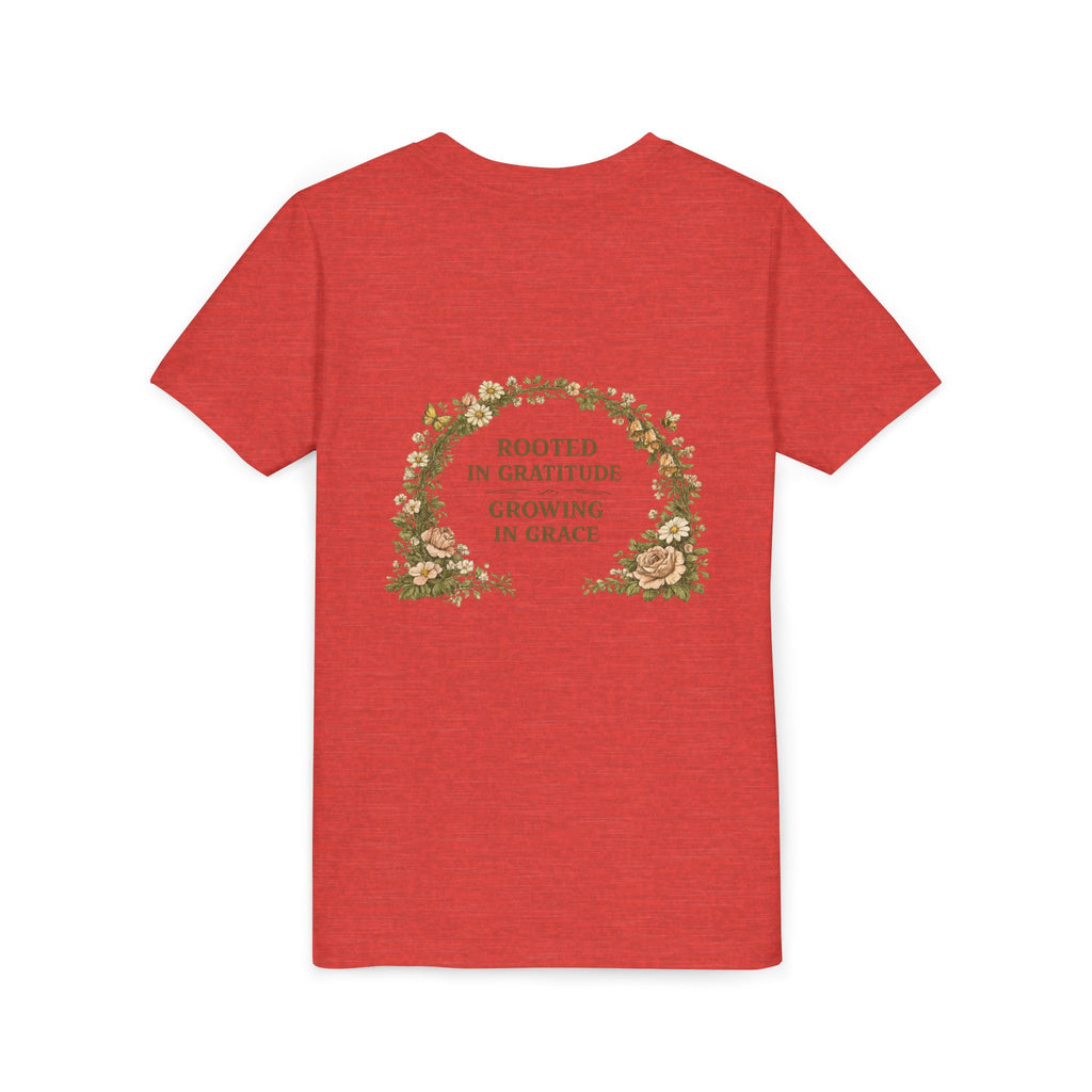 "Gardening Is My Therapy" Floral Kids Shirt