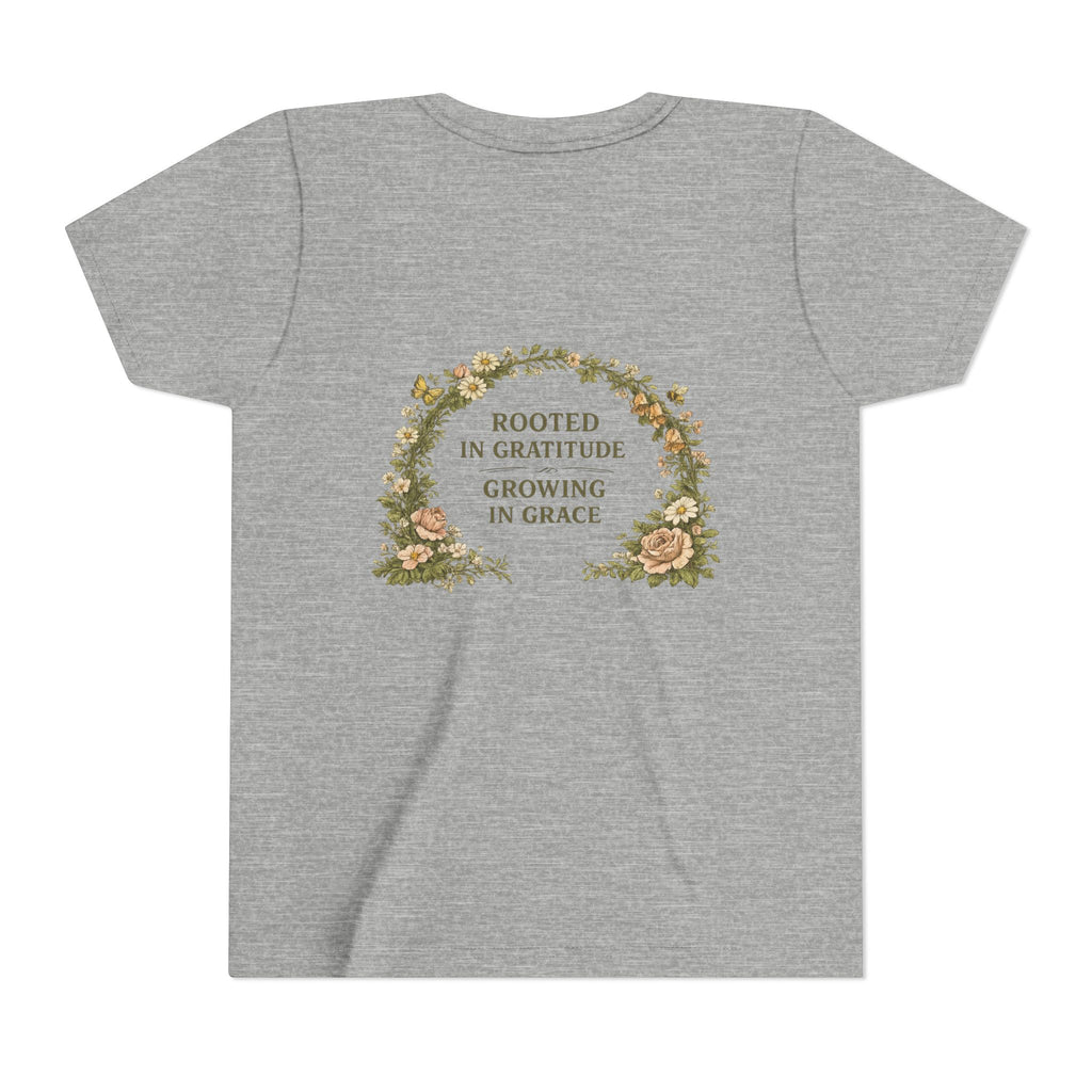 "Gardening Is My Therapy" Floral Kids Shirt