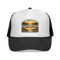Up North Scenic Trucker Cap – Retro Lake Sunset Patch Hat