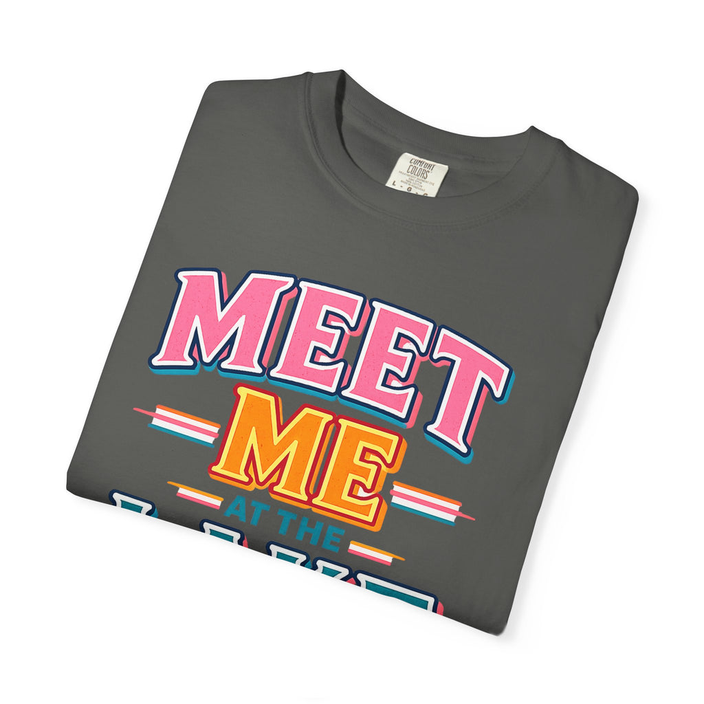 Meet Me at the Lake T-Shirt — Vintage Lakeside Sunset Graphic Tee