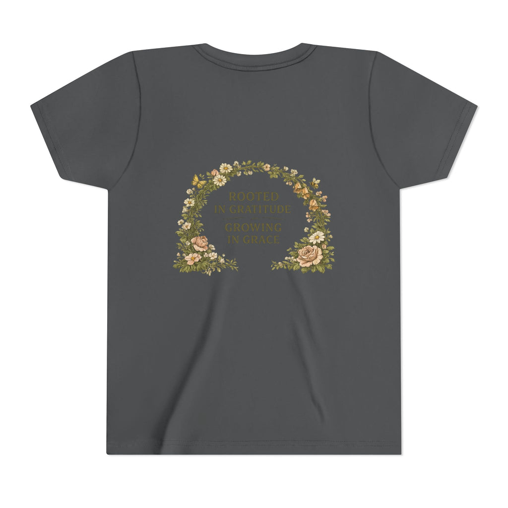 "Gardening Is My Therapy" Floral Kids Shirt