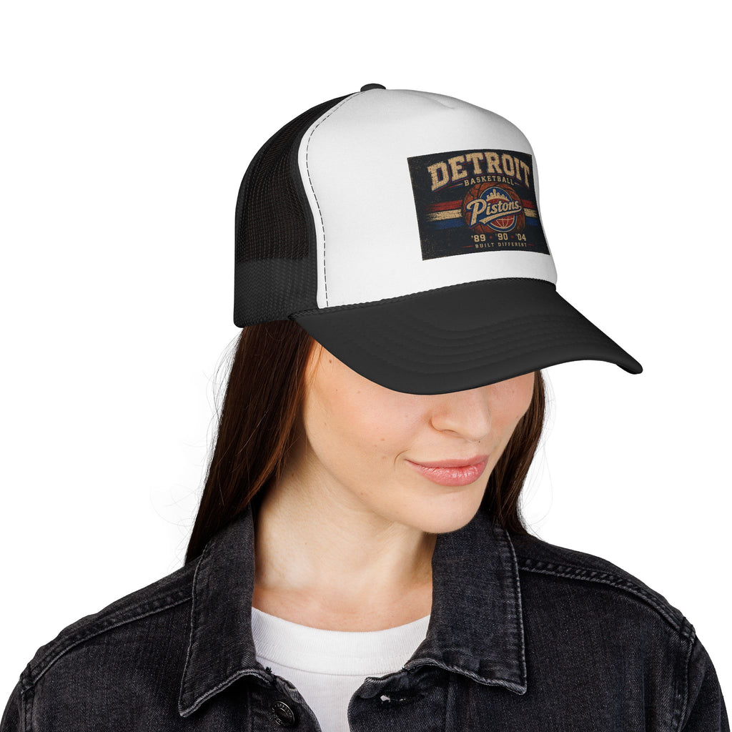 Detroit Pistons Vintage Trucker Cap