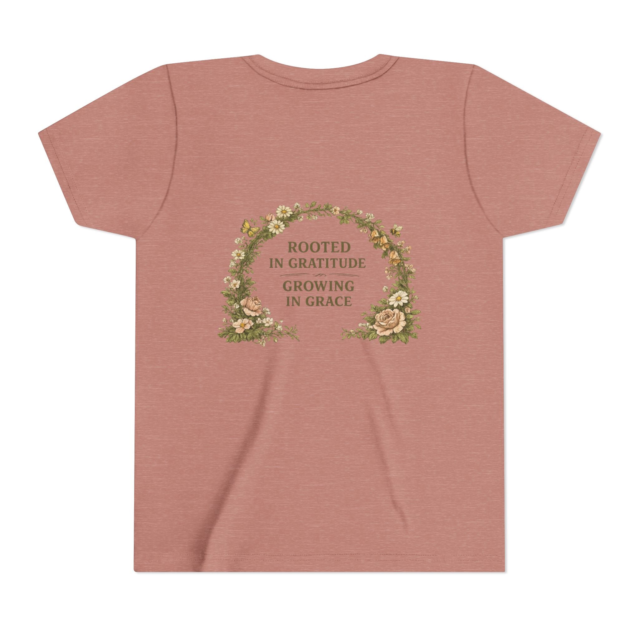 "Gardening Is My Therapy" Floral Kids Shirt