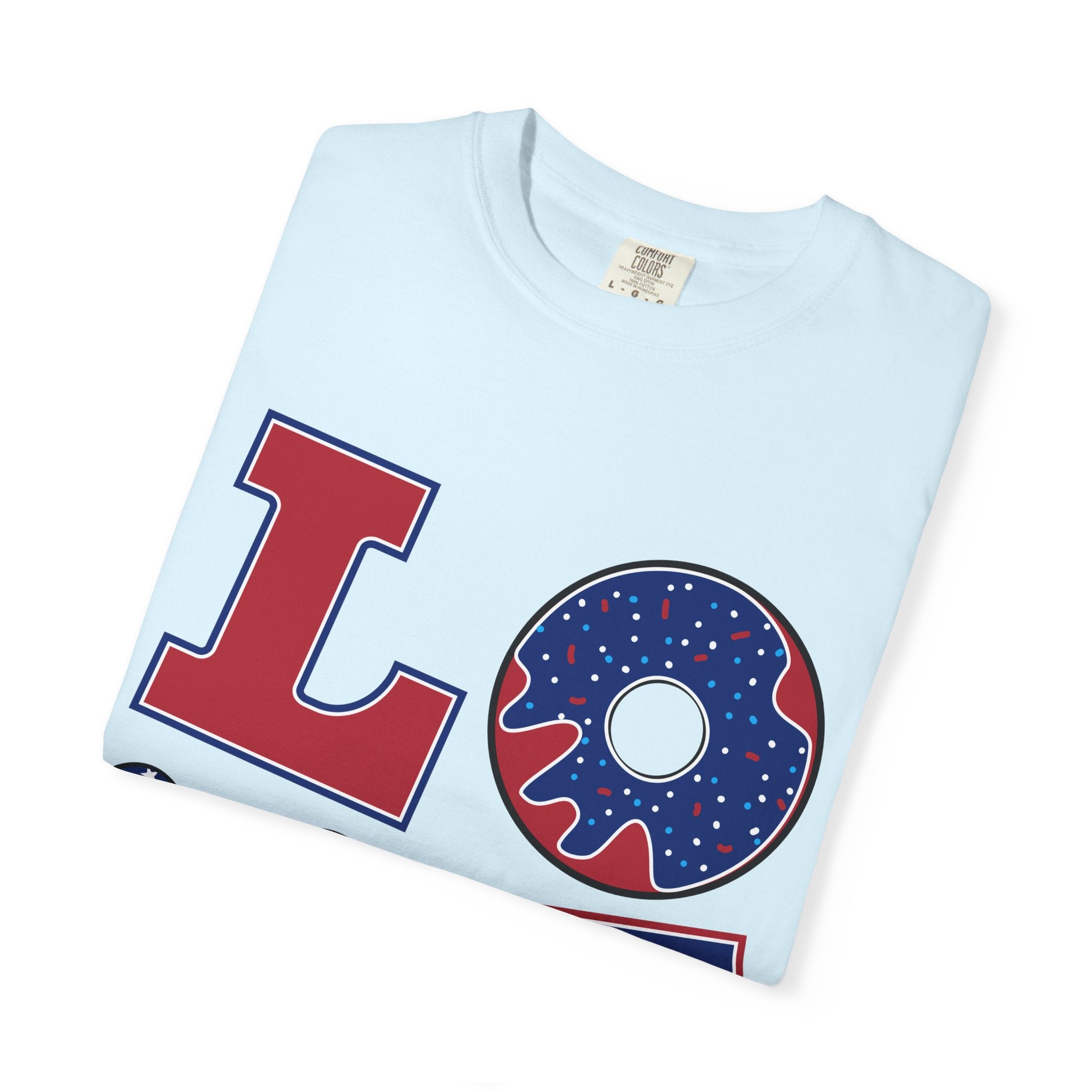 Patriotic 'LOVE' & '’Merica' Graphic T-Shirt – Fourth of July USA Tee