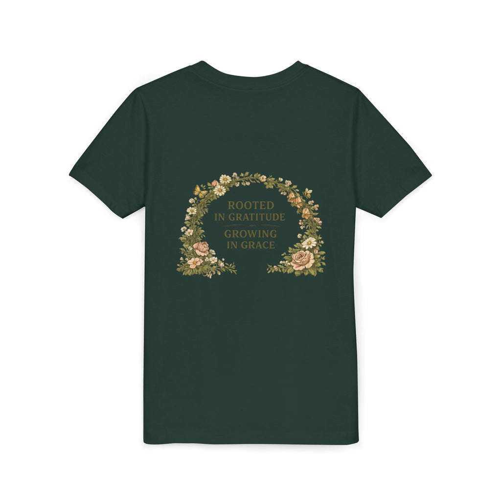 "Gardening Is My Therapy" Floral Kids Shirt